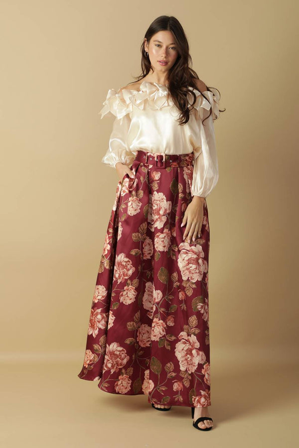 cruise-control-woven-maxi-skirt Flying Tomato-Sophia's StyleSKIRTS-1